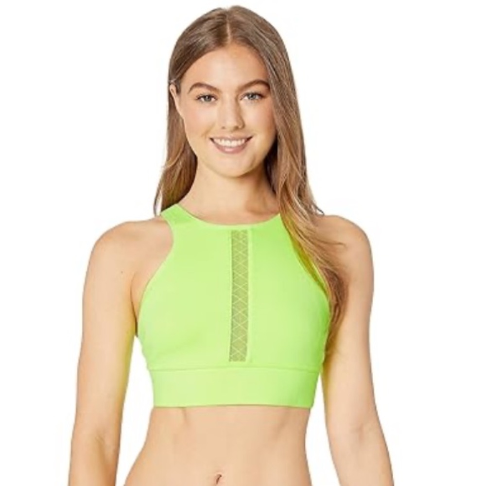 New Balance Neon Green Women's Sports Bra size Large